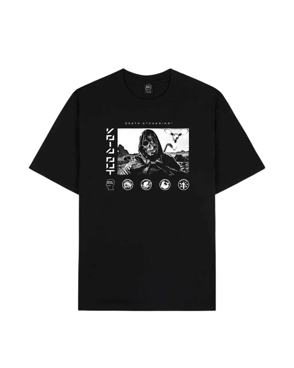 Brain Dead Death Stranding Tee Black - S
