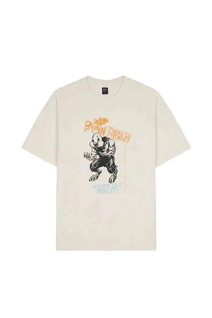 Brain Dead Duck Breast Tee Cream - M