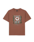 Brain Dead Endless Contruction Tee Nutmeg - T-Shirts