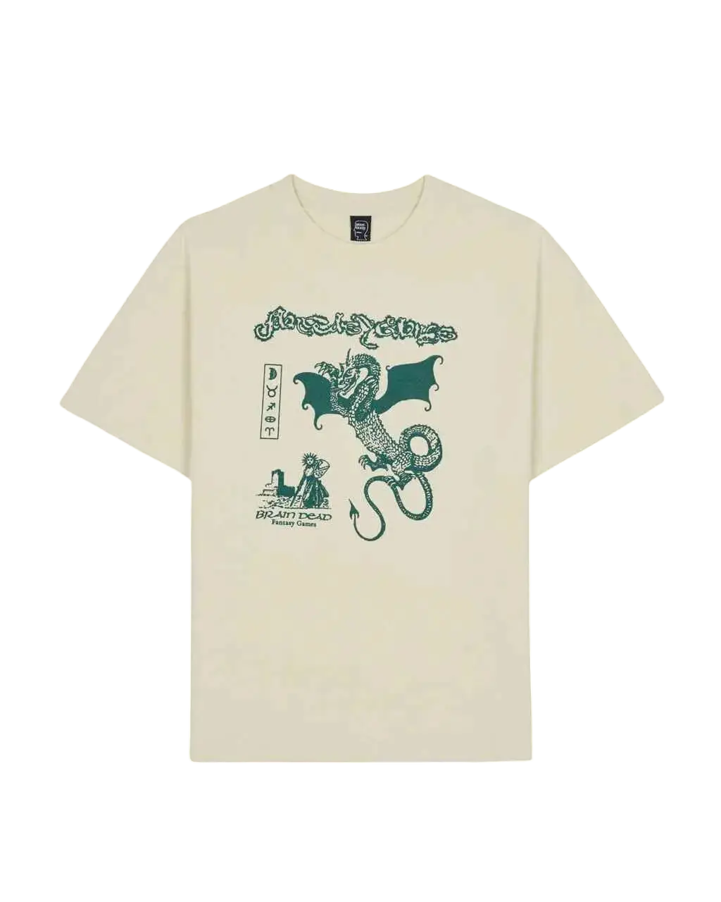 Brain Dead Fantasy Games Wyrm T-Shirt Natural - M