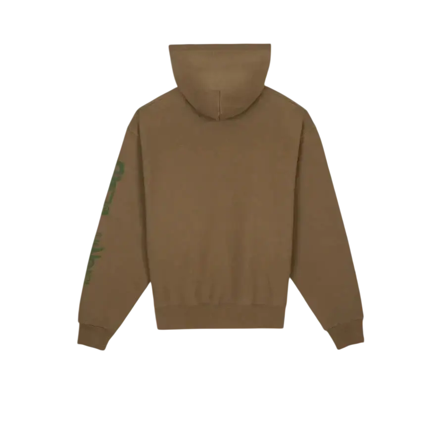 Brain Dead Future Vision Hoodie Coffee - M