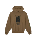Brain Dead Future Vision Hoodie Coffee - M