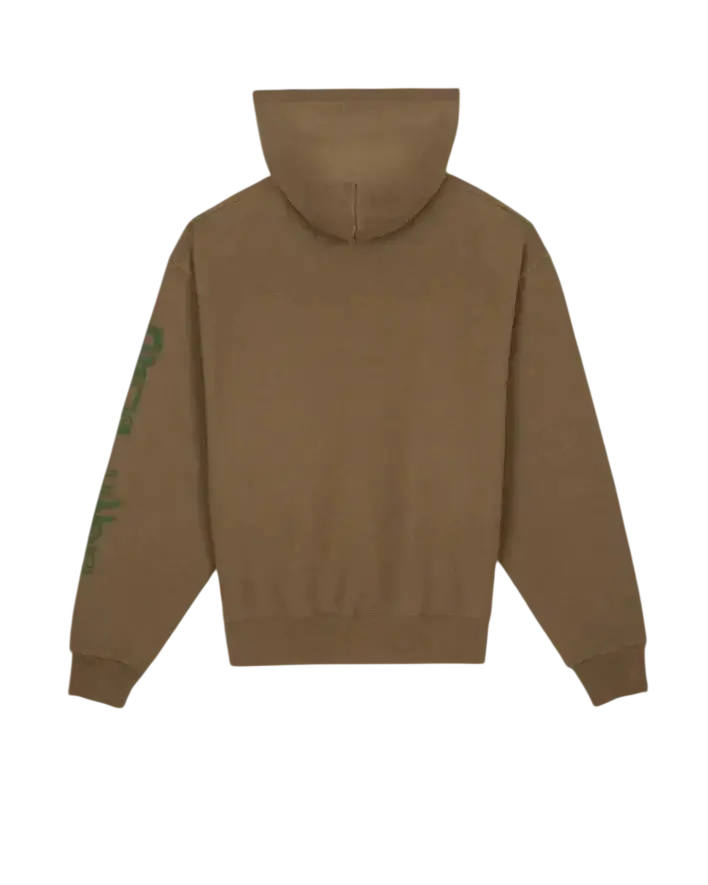 Brain Dead Future Vision Hoodie Coffee - M
