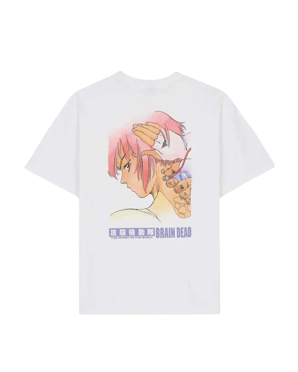 Brain Dead Ghost in the Shell Tee White