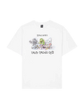 Brain Dead Godzilla Kaiju Racing Club Tee White