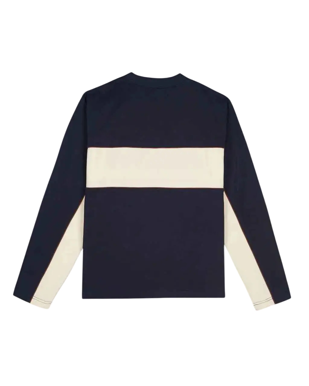 Brain Dead Heavy Weight Paneled Long Sleeve Navy - L