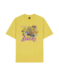 Brain Dead LA Lakers Tee Yellow - S