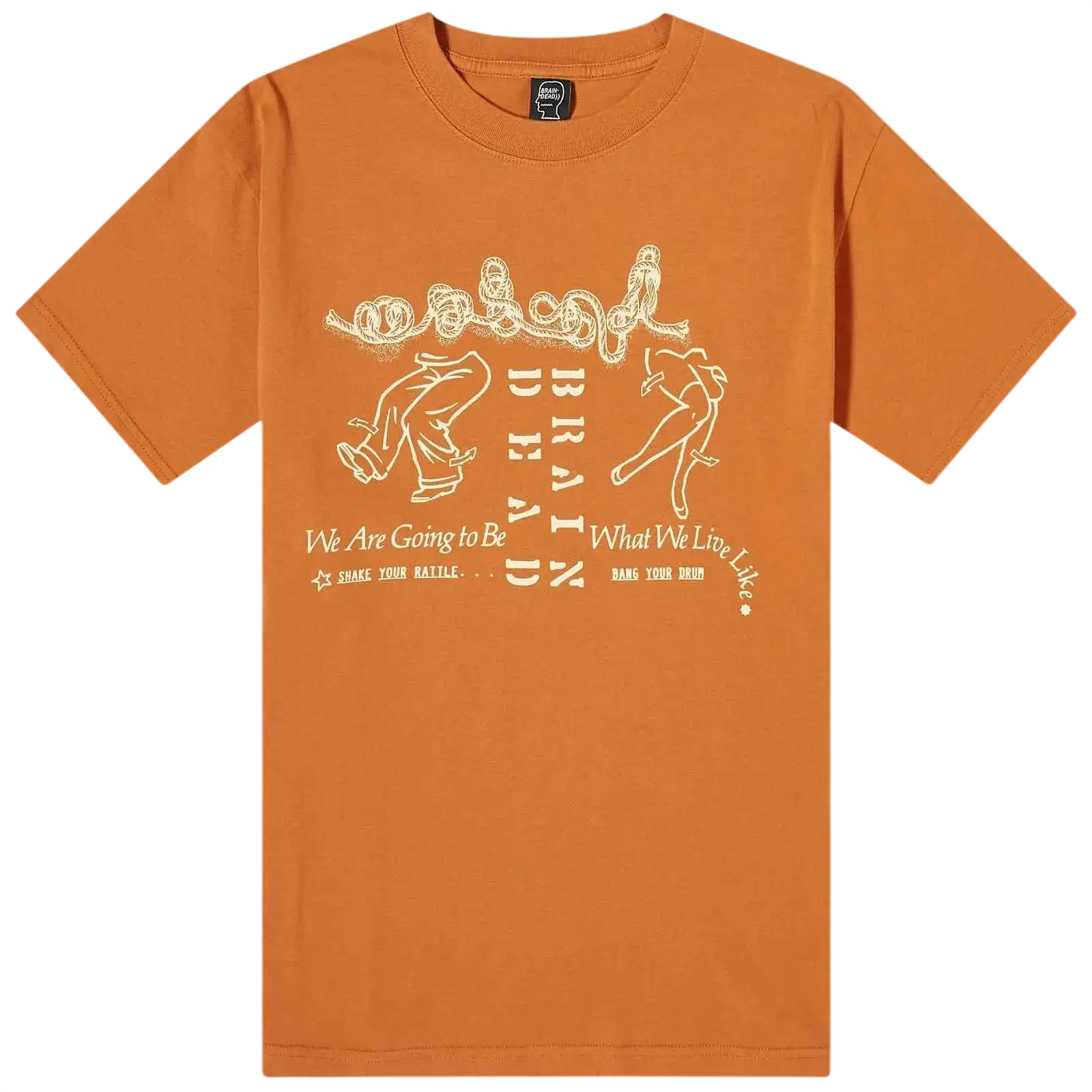 Brain Dead Life Beyond Tee Nutmeg - S