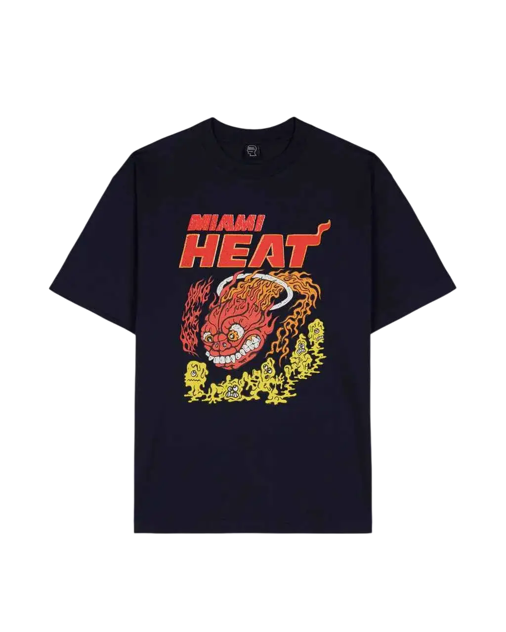 Brain Dead Miami Heat Tee Navy - M