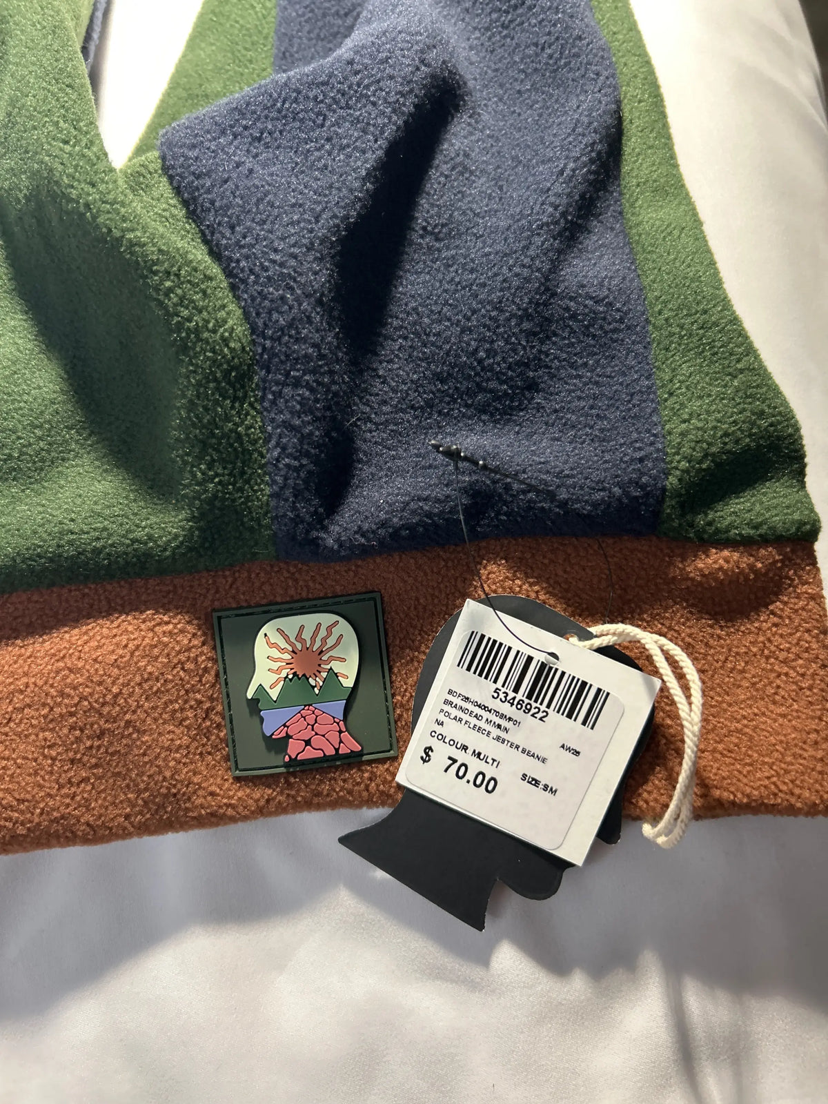Brain Dead Polar Fleece Jester Beanie S/M