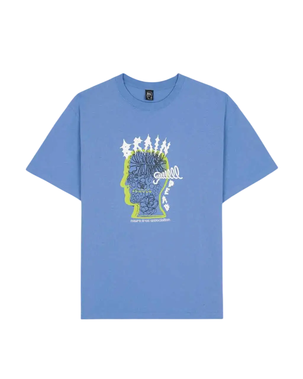 Brain Dead Ringing Ear Tee Blue - S