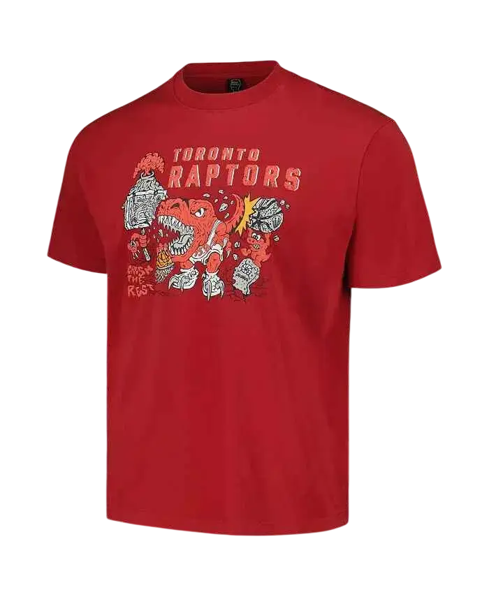 Brain Dead Toronto Raptors Tee Red - M