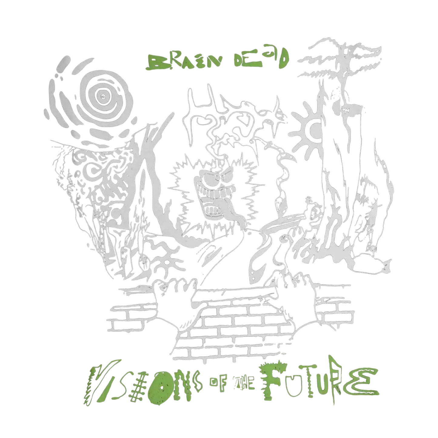 Brain Dead Visions of the Future Tee Black - M