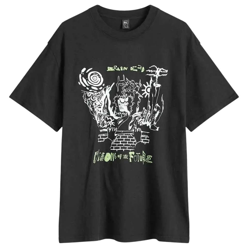 Brain Dead Visions of the Future Tee Black - M