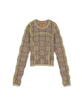 Brain Dead Women’s Mariel Sport Knit Long Sleeve - Crewnecks
