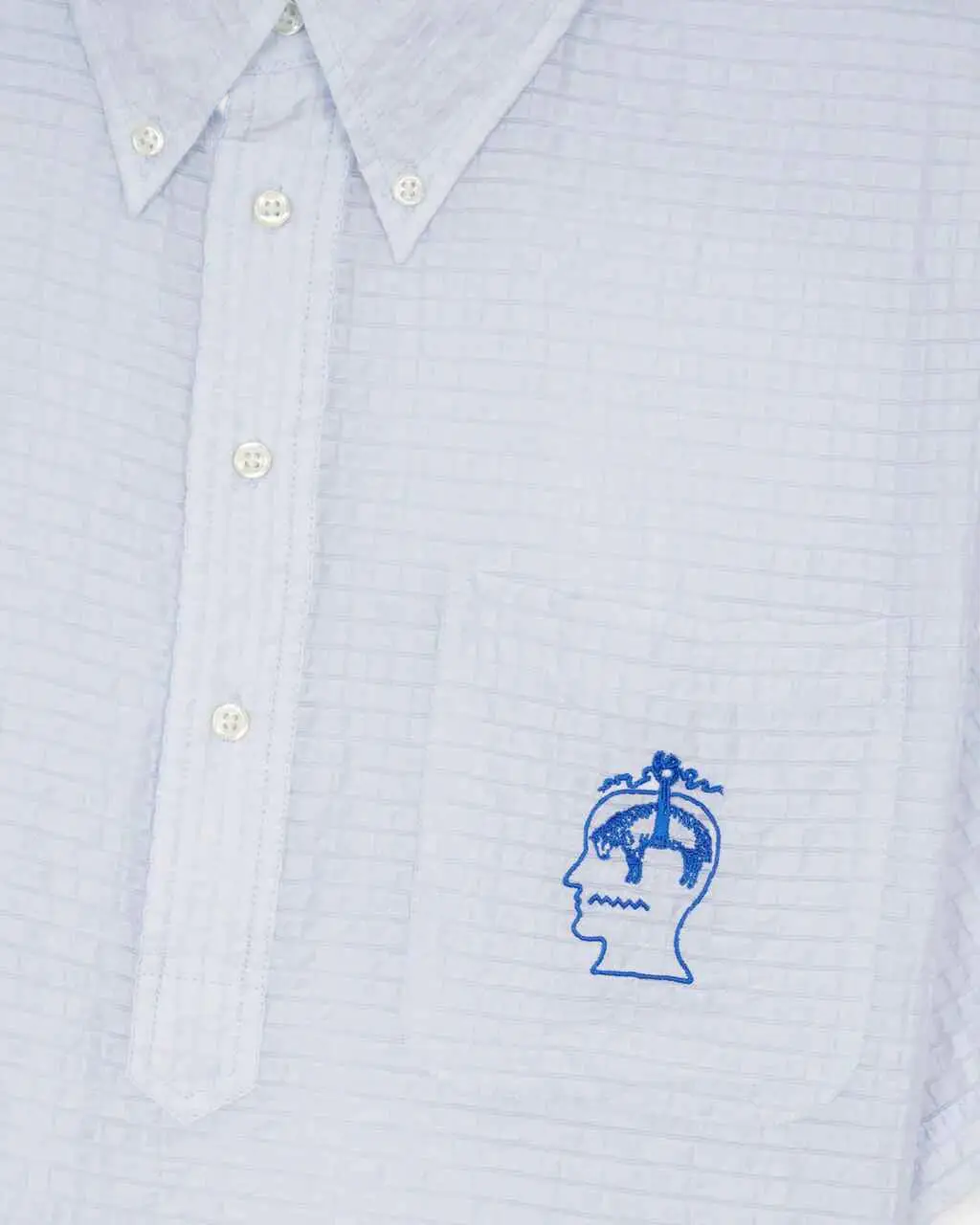 Brain Dead x Brooks Brothers California Short Sleeve Pullover Shirt - M