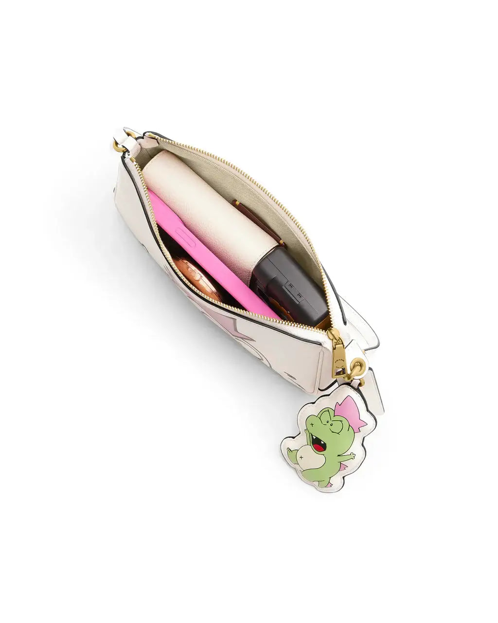 Brain Dead X Coach Dinosaur Print Plaza Bag w/Charm Chalk