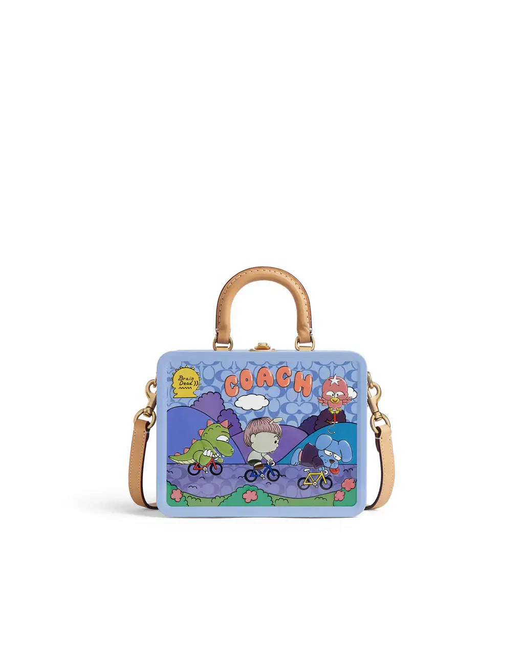Brain Dead x Coach Lunch Box Purple
