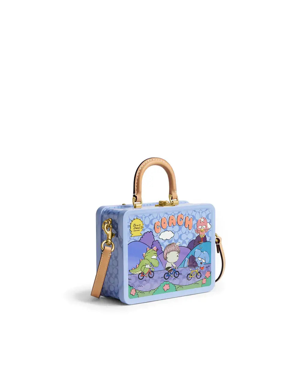 Brain Dead x Coach Lunch Box Purple