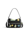 Brain Dead x Coach Signature Nylon Dakota Crossbody with Patches Black