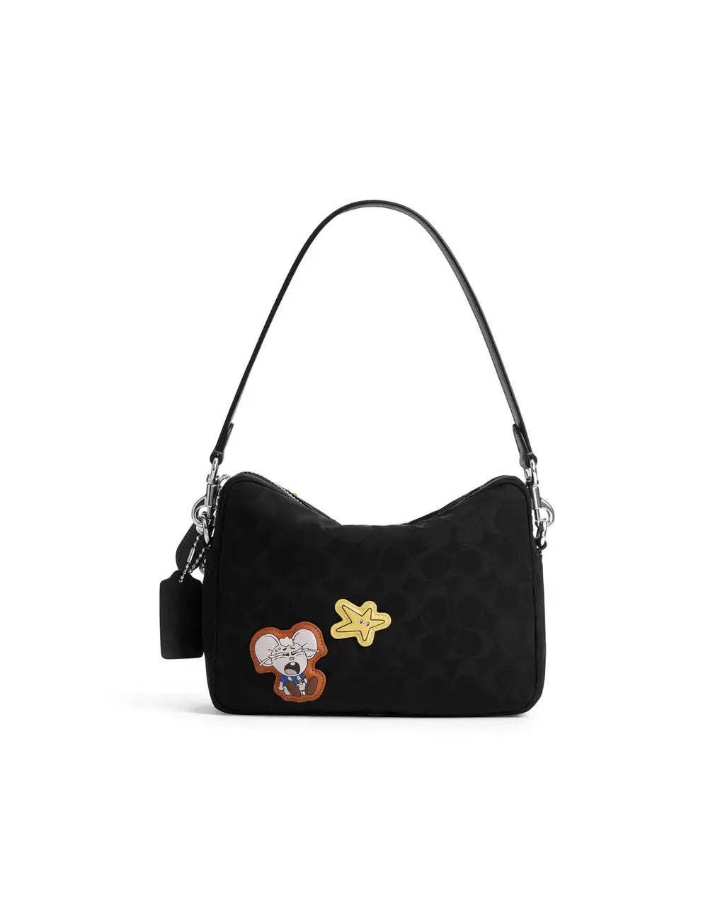 Brain Dead x Coach Signature Nylon Dakota Crossbody with Patches Black