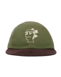 Brain Dead x Godzilla 6-Panel Engineer Hat Olive