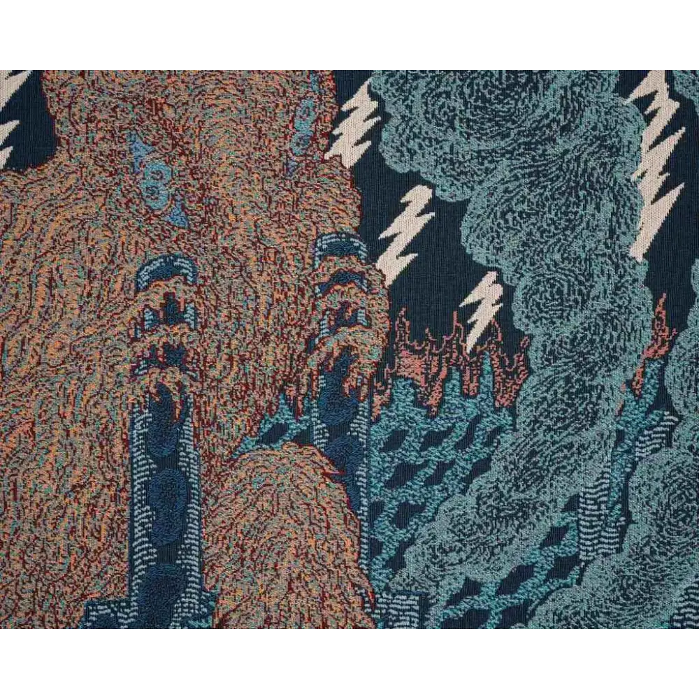 Brain Dead x Godzilla Hedorah Blanket - 50’’ x 70’’ - Collectible