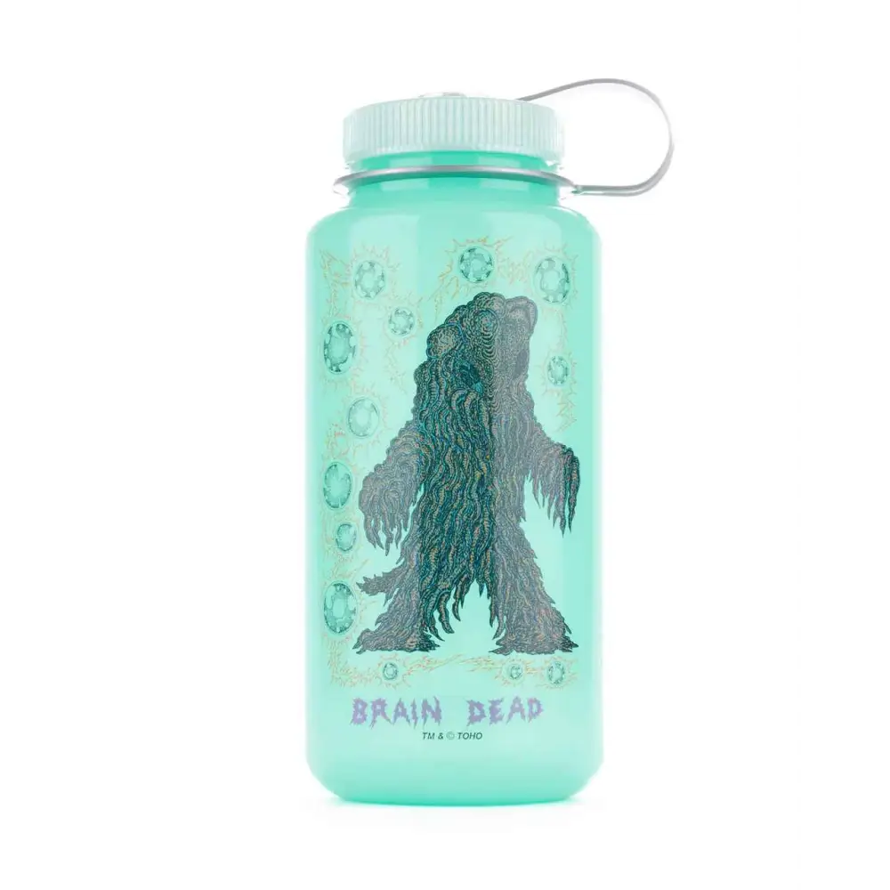 Brain Dead x Godzilla Hedorah Glowing Nalgene - Collectible