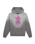 Brain Dead x Godzilla Mechagodzilla Button Mockneck Hoodie Washed Brown - M