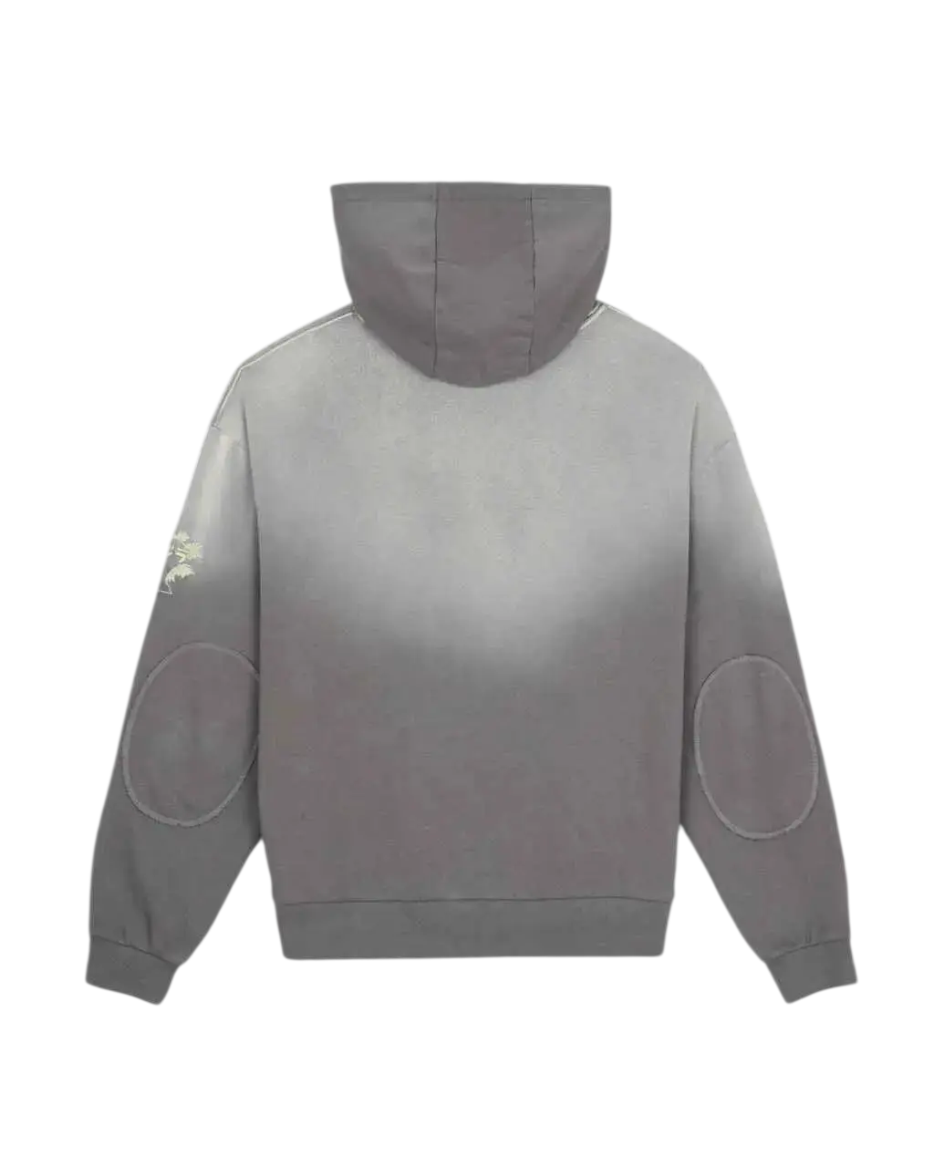 Brain Dead x Godzilla Mechagodzilla Button Mockneck Hoodie Washed Brown - M