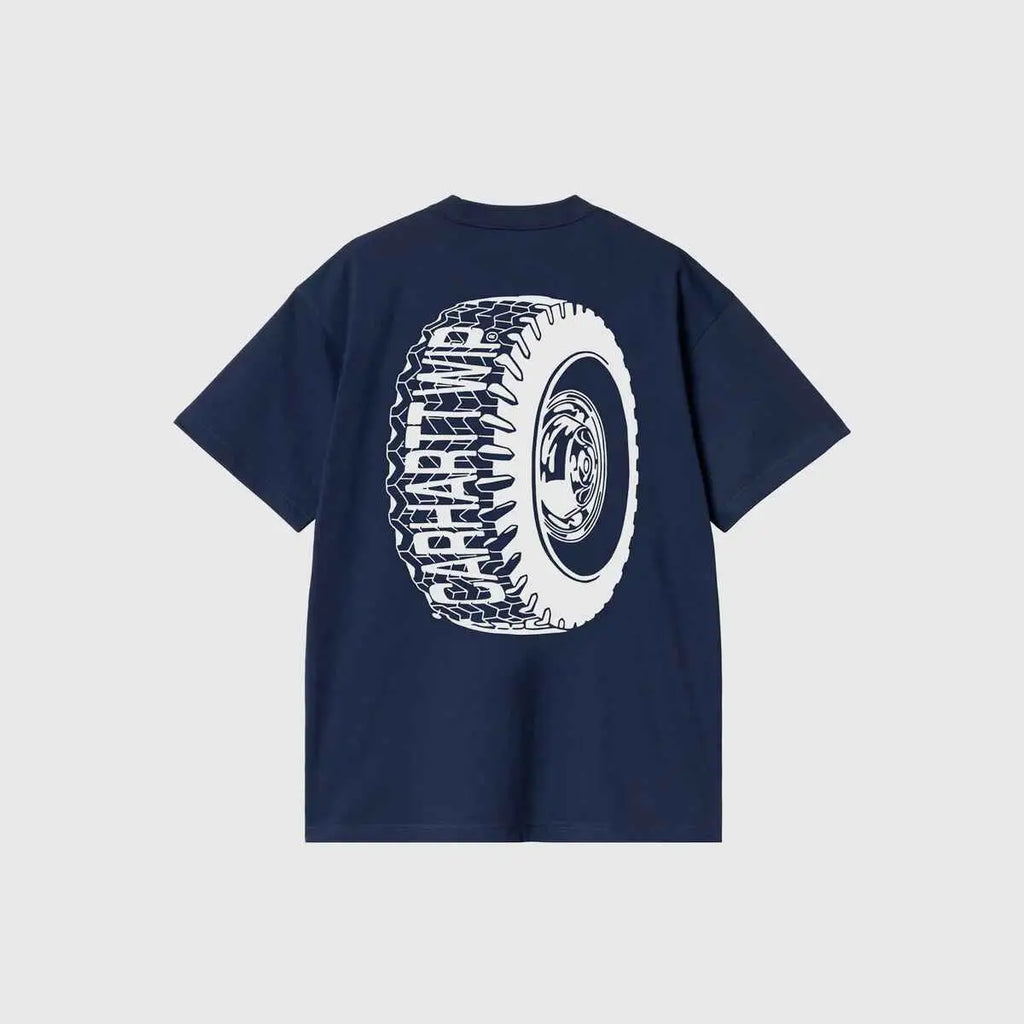 Carhartt WIP Tire T-Shirt Navy - L