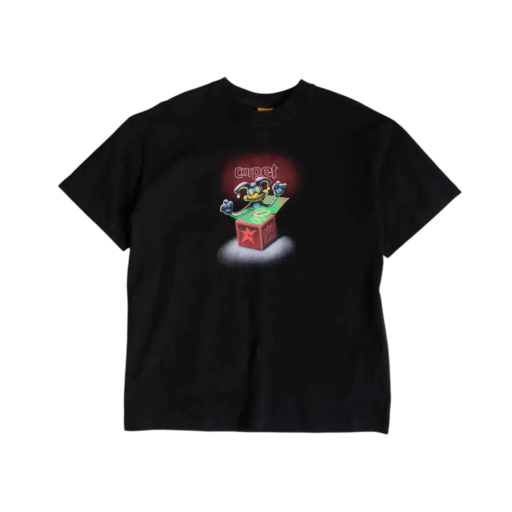 Carpet Jack in the Box Tee Black - S