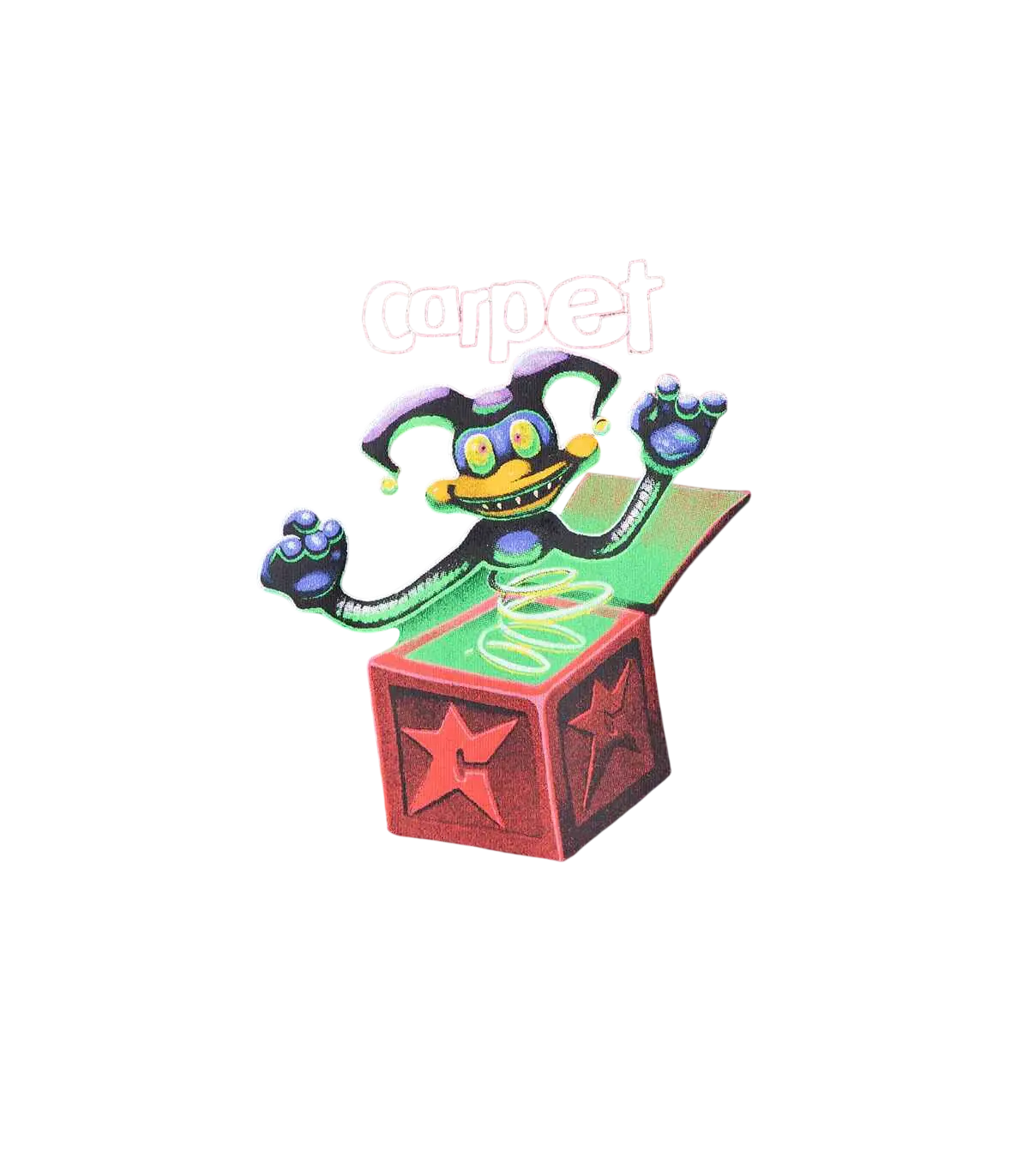 Carpet Jack in the Box Tee Black - S