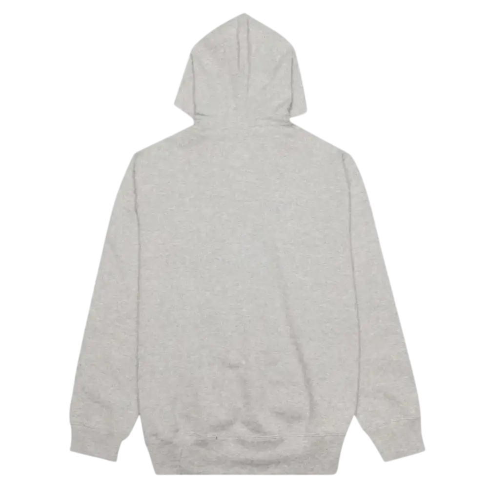 CDG Play Gray Zip Up Hoodie - M