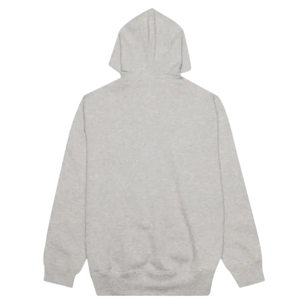 CDG Play Gray Zip Up Hoodie - M