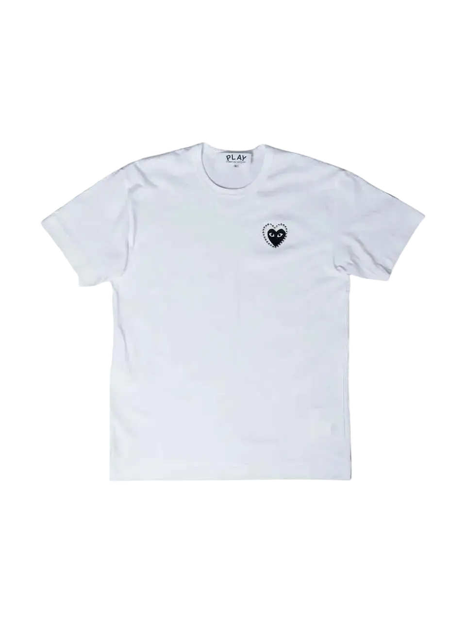 CDG Play Metal Stone Silver White and Black - XL