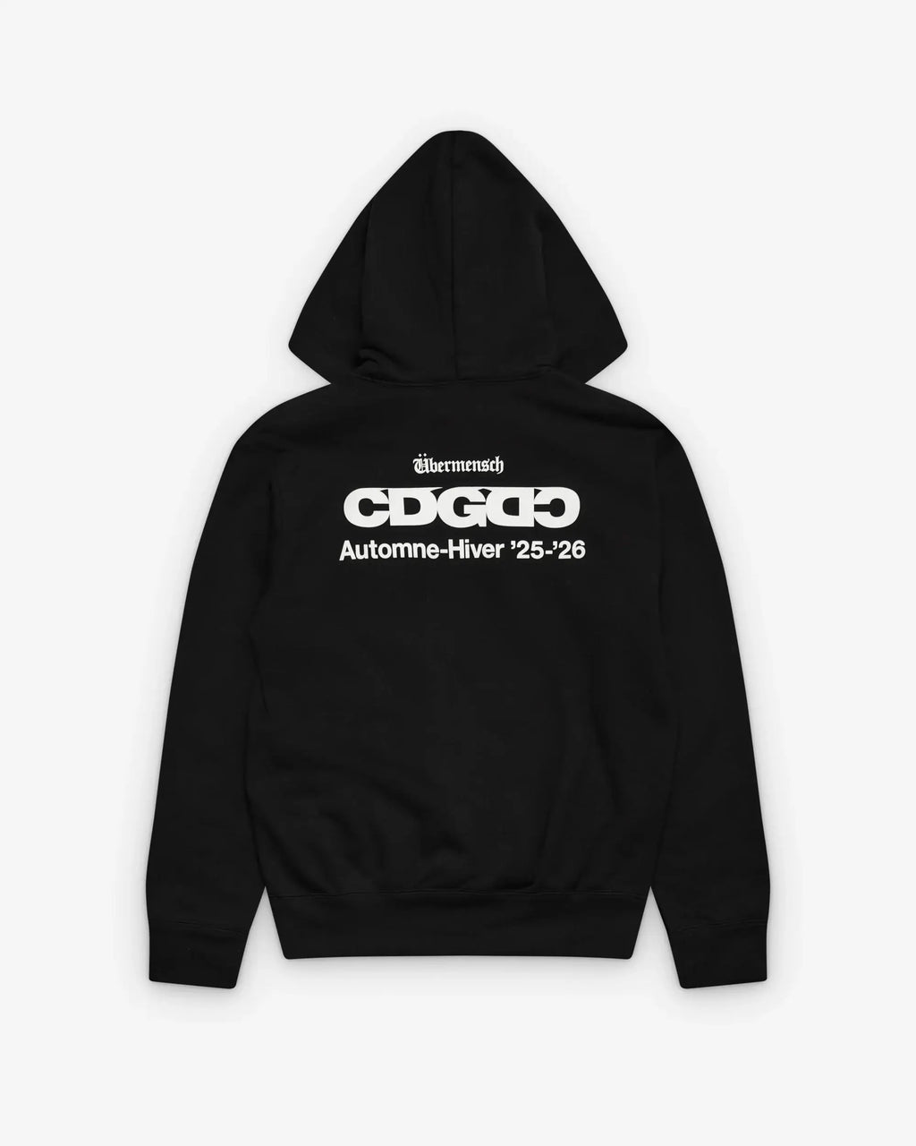 CDG x G-DRAGON Übermensch Hoodie Black - Hoodies