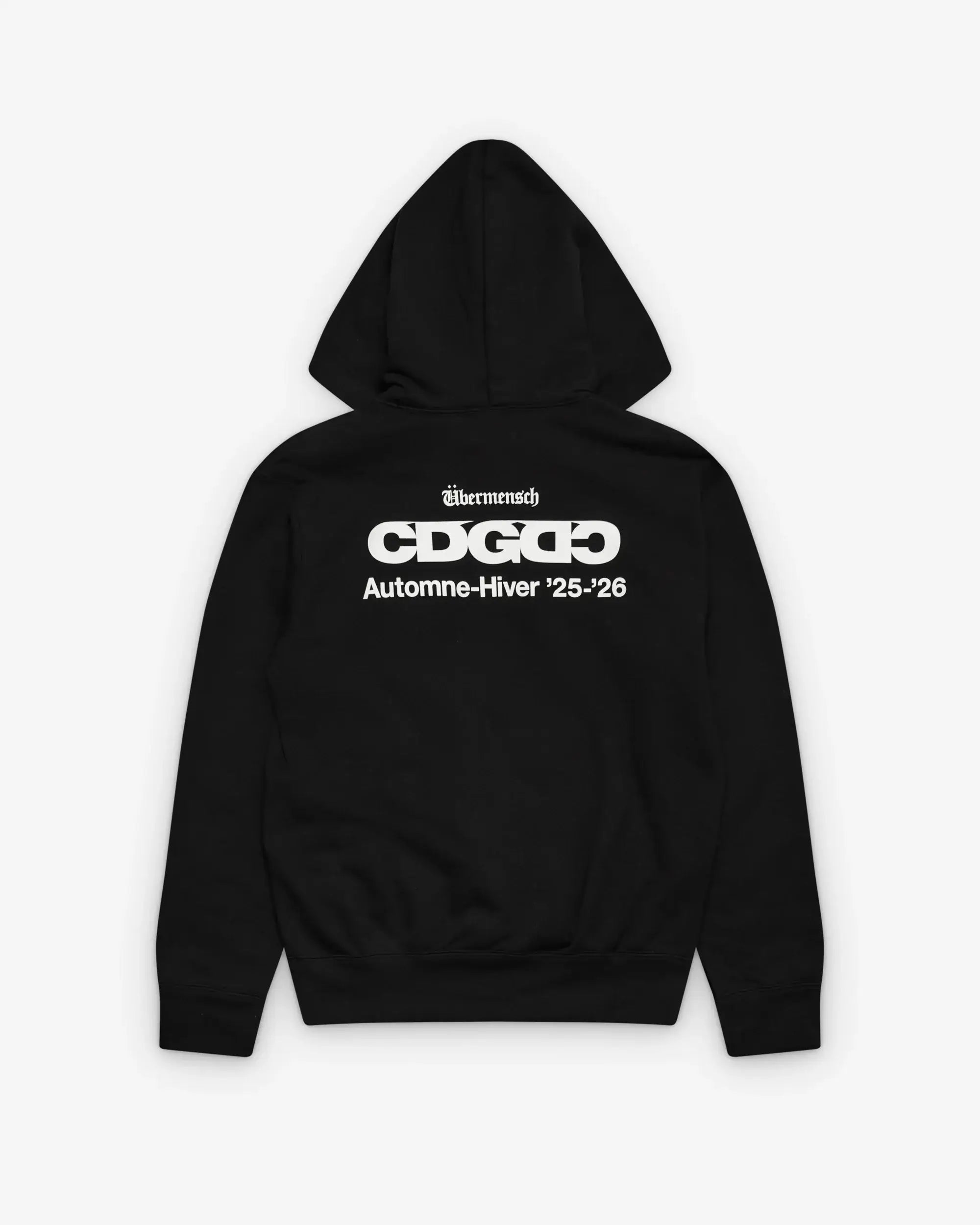 CDG x G-DRAGON Übermensch Hoodie Black - Hoodies