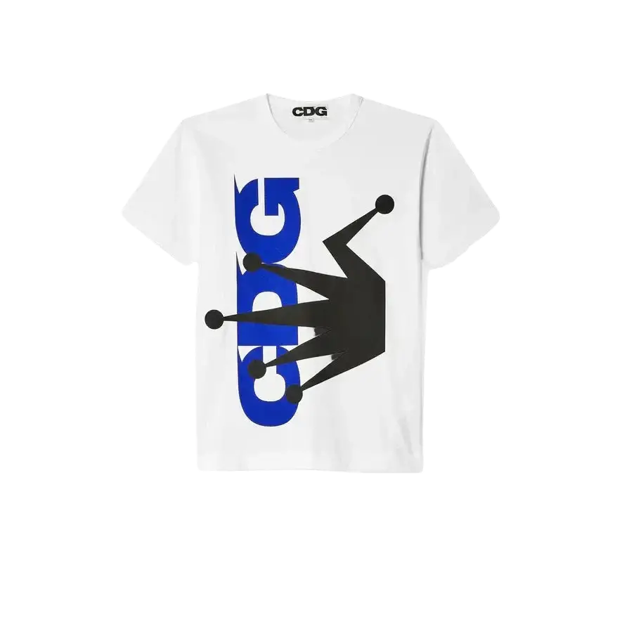 CDG x Stussy White Tee - L