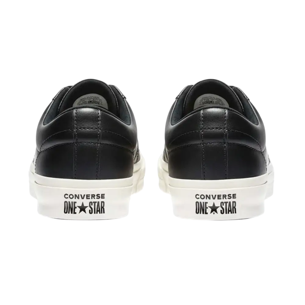 Converse One Star Academy Black Leather - 10