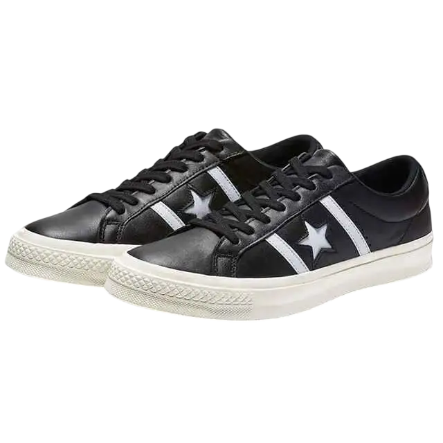 Converse One Star Academy Black Leather - 10