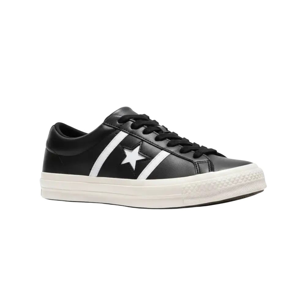 Converse One Star Academy Black Leather - 10