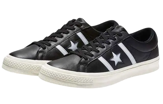 Converse One Star Academy Black Leather - 10