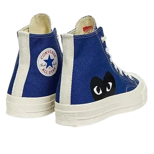 Converse x CDG Play All Star Chuck 70 High Blue - 9