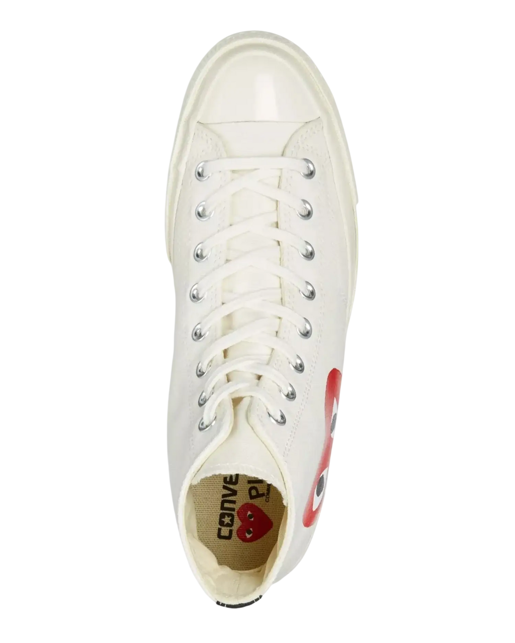 Converse x CDG Play All Star Chuck 70 High White - 9