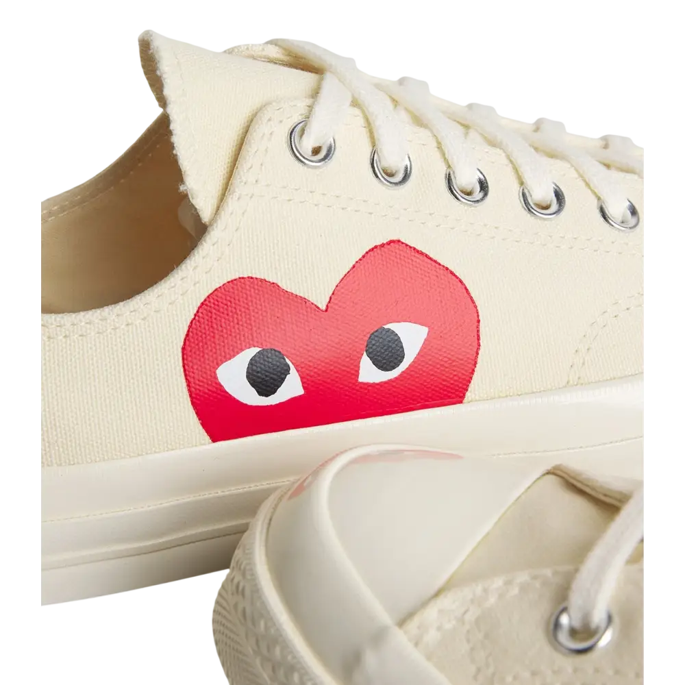 Converse x CDG Play All Star Pro 70 Ox Low White - 7