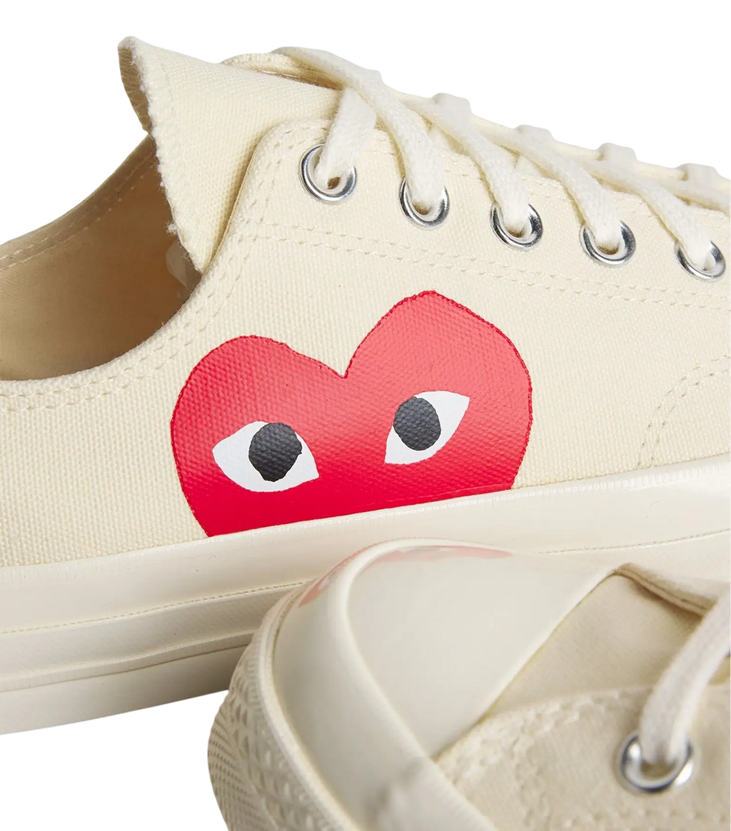 Converse x CDG Play All Star Pro 70 Ox Low White - 7
