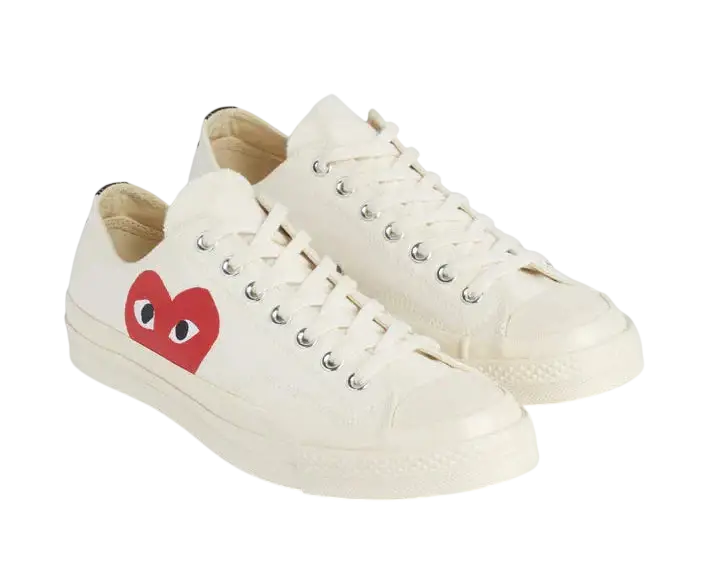 Converse x CDG Play All Star Pro 70 Ox Low White - 7
