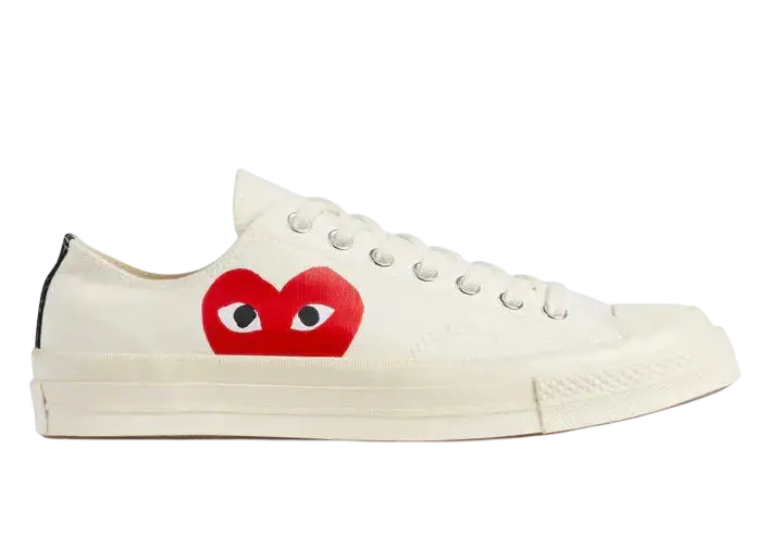 Converse x CDG Play All Star Pro 70 Ox Low White - 7