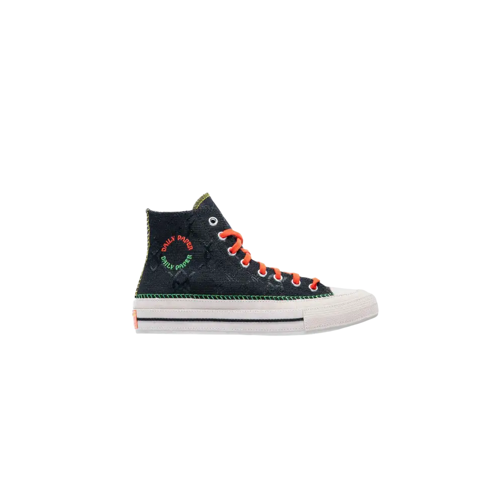 Converse x Daily Paper Chuck 70 High Black/Egret/Multi - 10